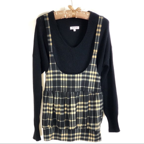 Misope Plaid Mini Dress - Picture 3 of 5